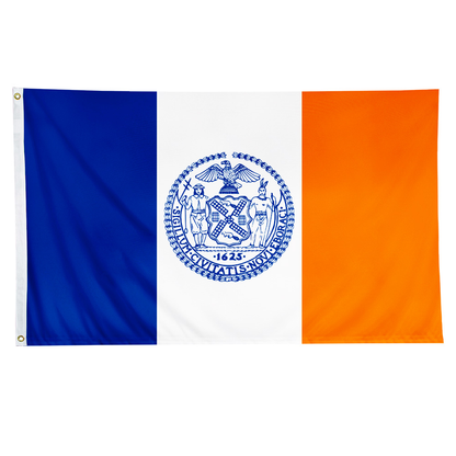 New York City NY Nylon with Header and Grommet