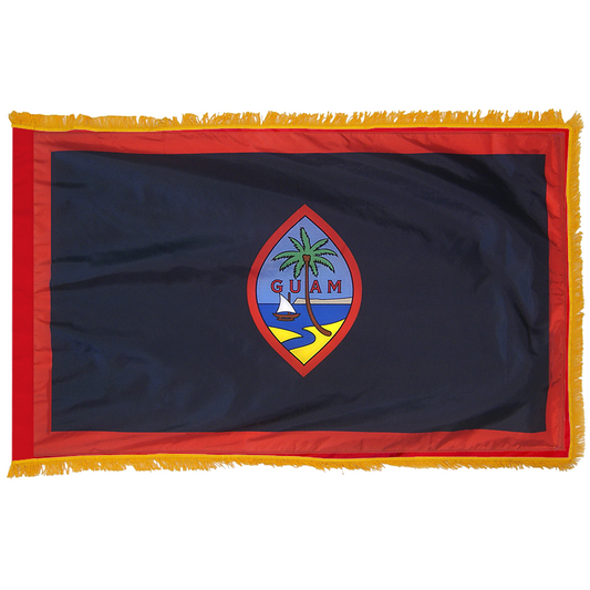 Guam 3 X 5 Nylon Pole Hem and Fringe
