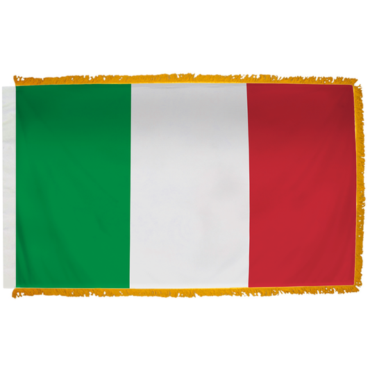 Italy 3 X 5 Nylon Pole Hem and Fringe