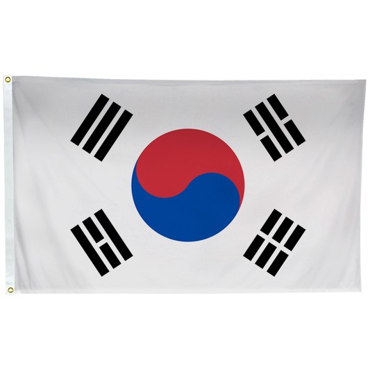 South Korea  Nylon with Header and Grommet