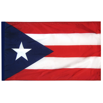 Puerto Rico 3 X 5 Nylon Pole Hem
