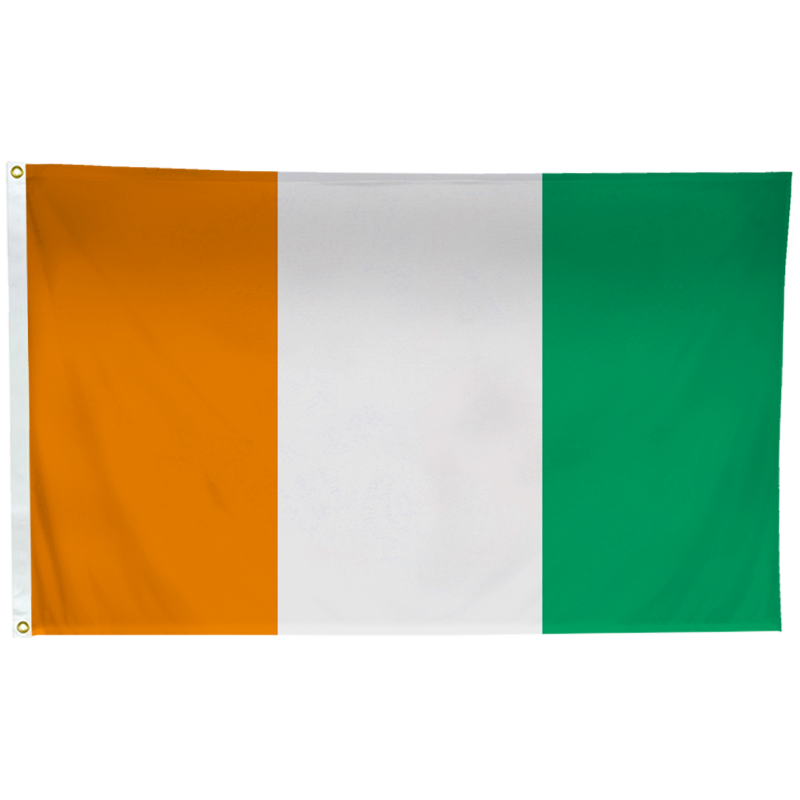 Cote D Ivoire Nylon with Header and Grommet