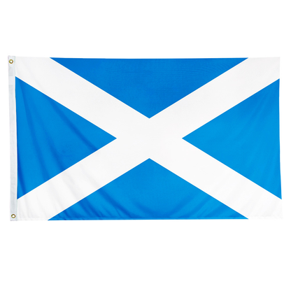 Scotland w/cross Nylon with Header and Grommet