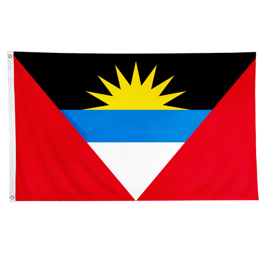 Antigua & Barbuda Nylon with Header and Grommet