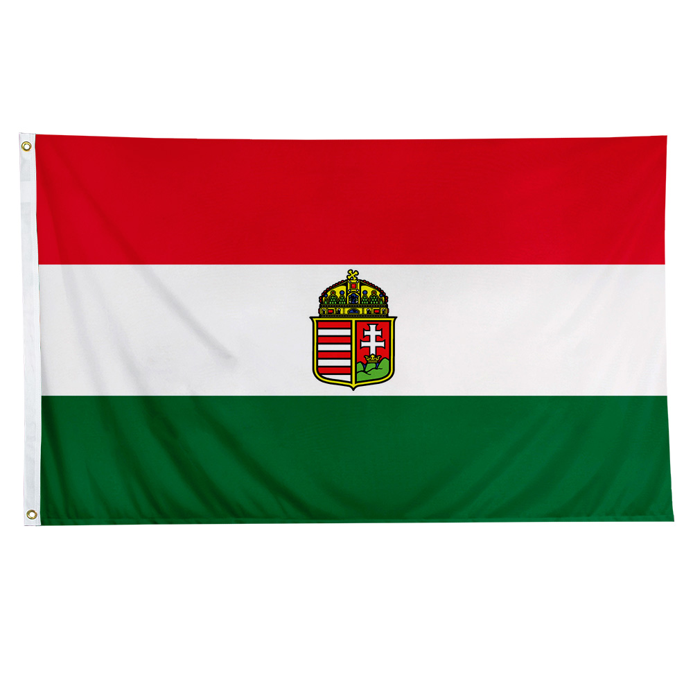 Hungary (1921-1946) Nylon with Header and Grommet