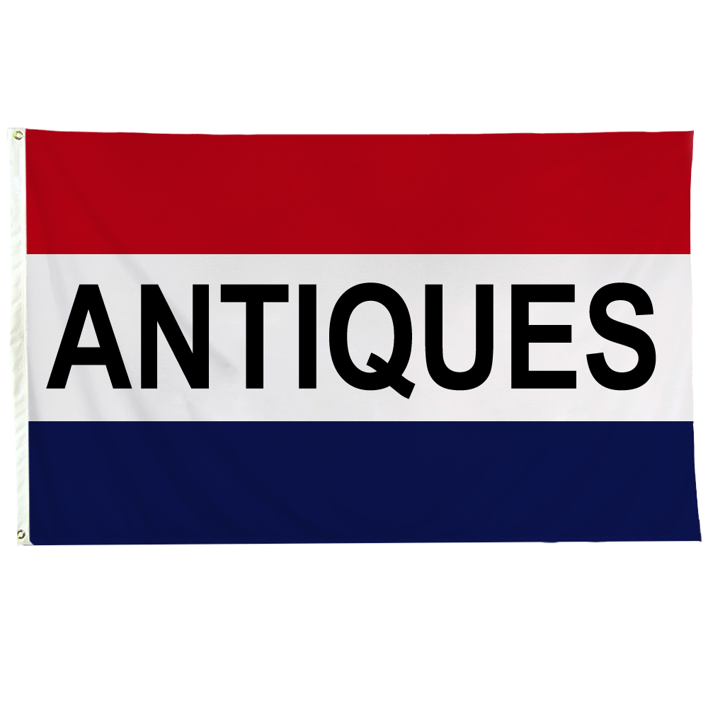 Antiques 3 X 5 Nylon with Header and Grommet