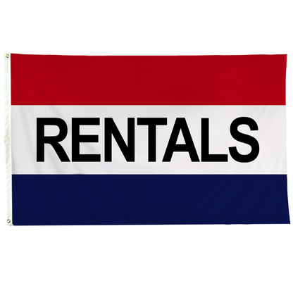 Rentals 3 X 5 Nylon with Header and Grommet