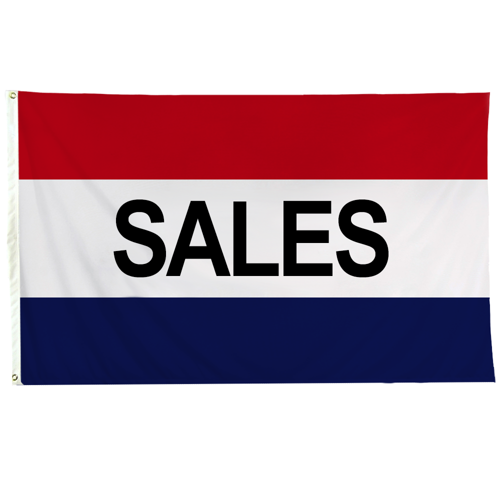 Sales 3 X 5 Nylon with Header and Grommet