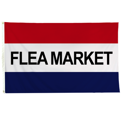 Flea Market 3 X 5 Nylon with Header and Grommet
