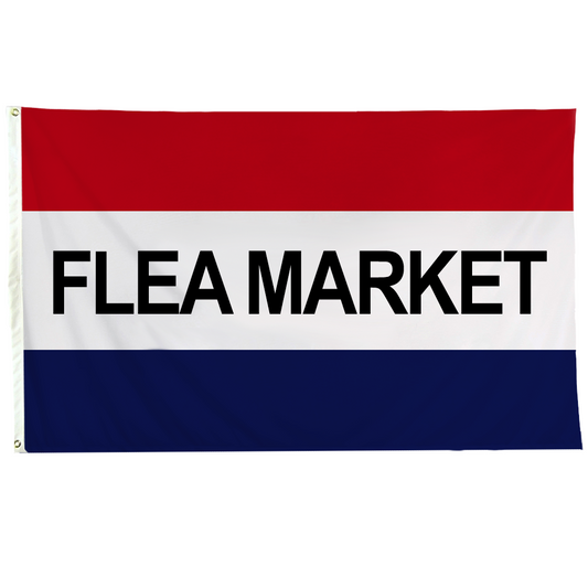 Flea Market 3 X 5 Nylon with Header and Grommet