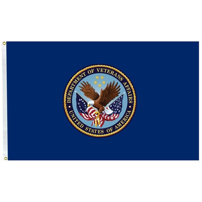 Department of Veteran Affairs 3 X 5 Nylon with Header and Grommet