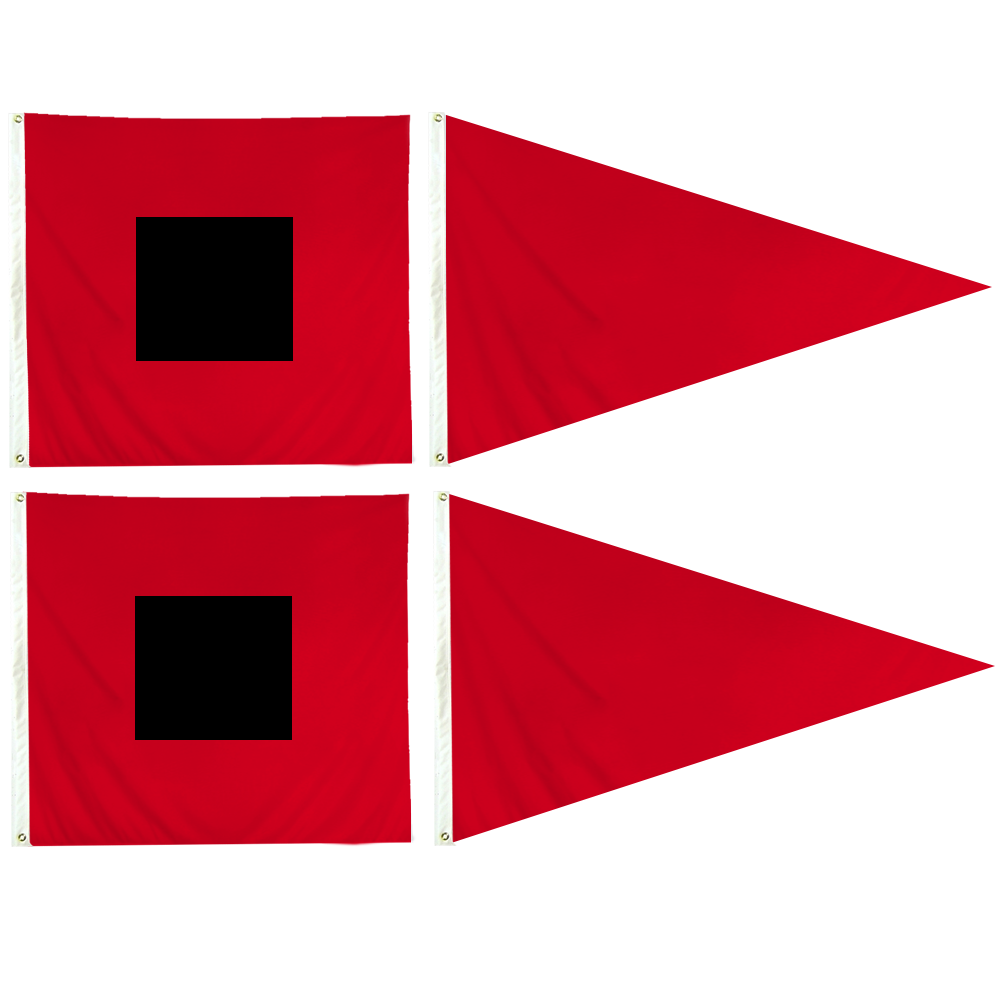 Storm Warning Set Nylon with Header and Grommet