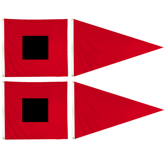 Storm Warning Set Nylon with Header and Grommet