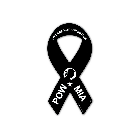 POW/MIA Ribbon Car Magnet