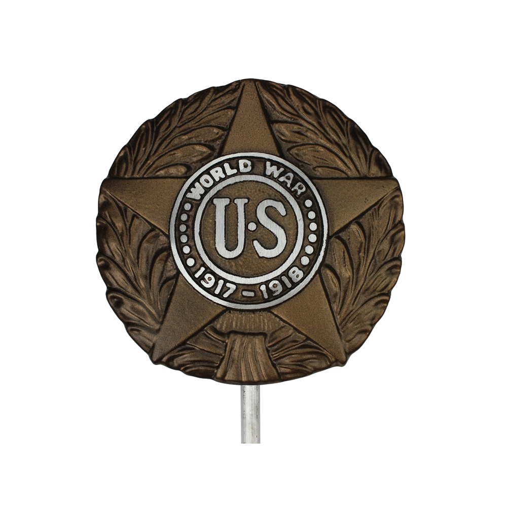 World War I Memorial Marker Aluminum
