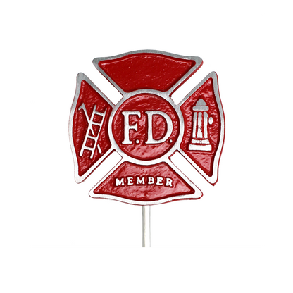 Fire Service Memorial Marker Aluminum