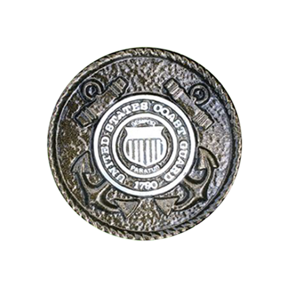 Coast Guard Memorial Marker Aluminum