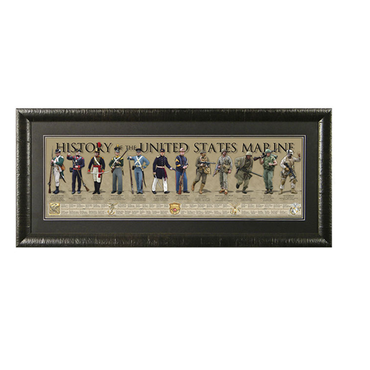 Prints, U.S. Marine, Framed