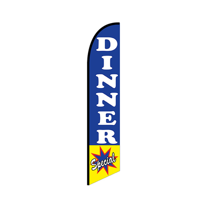 Dinner Knit Poly Banner