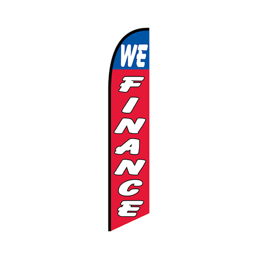 We Finance Knit Poly Banner