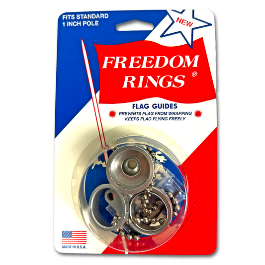 Aluminum Freedom Ring for 1 inch  Flagpole