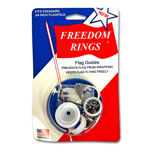 Plastic Freedom Ring for 3/4 inch Flagpole