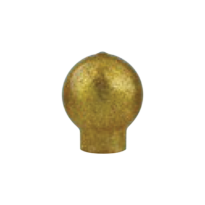 Ball, for 1 in Budget Aluminum Pole, Slip Fit Gold Vinyl