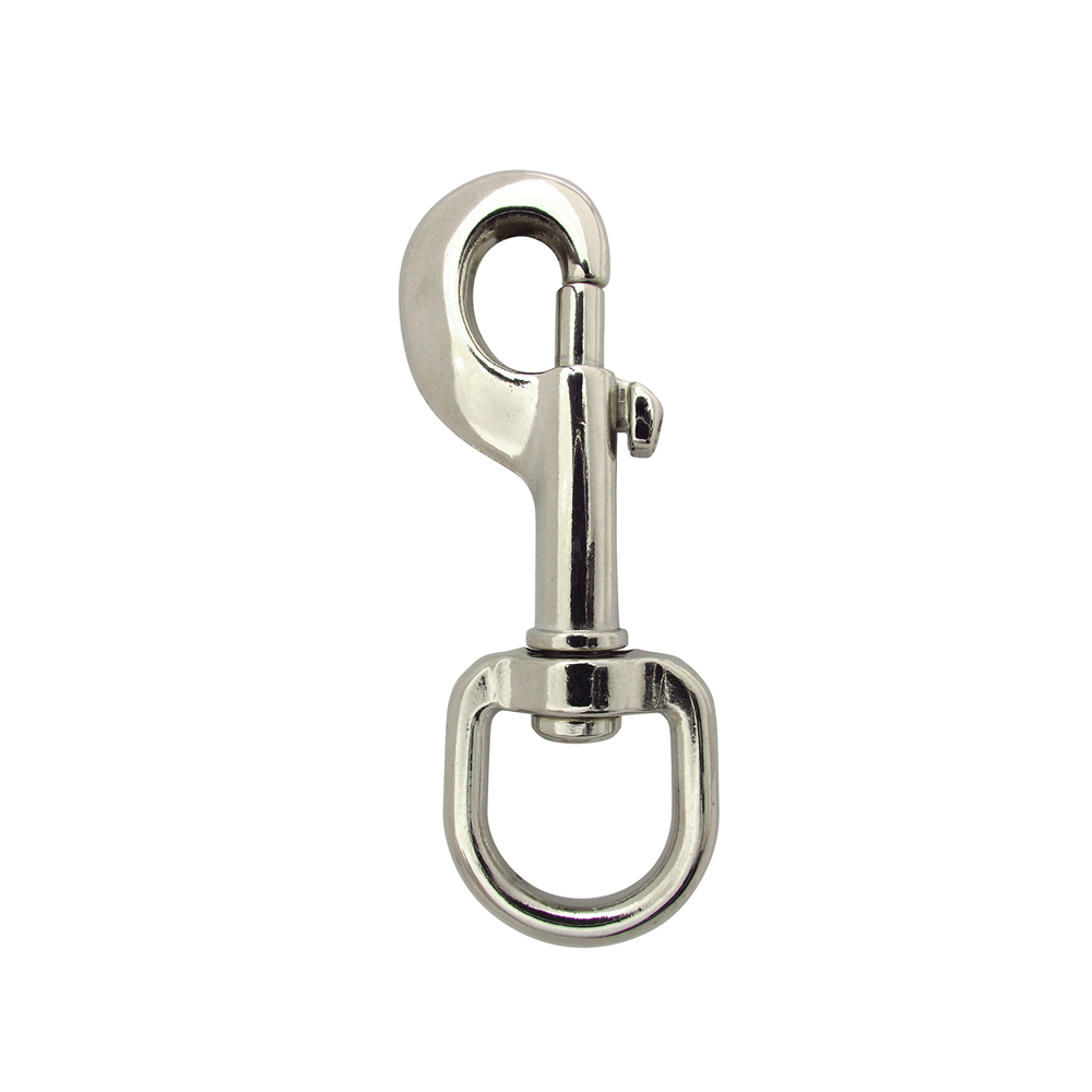 Swivel Snaps, 3 1/2 in Nickel Plated
