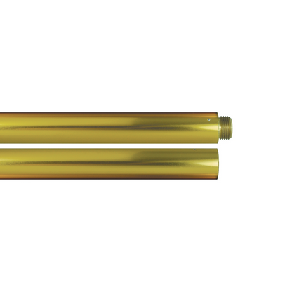 Two Piece Gold Deluxe Aluminum Pole