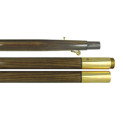 Two Piece Oak Pole - Gold Joints