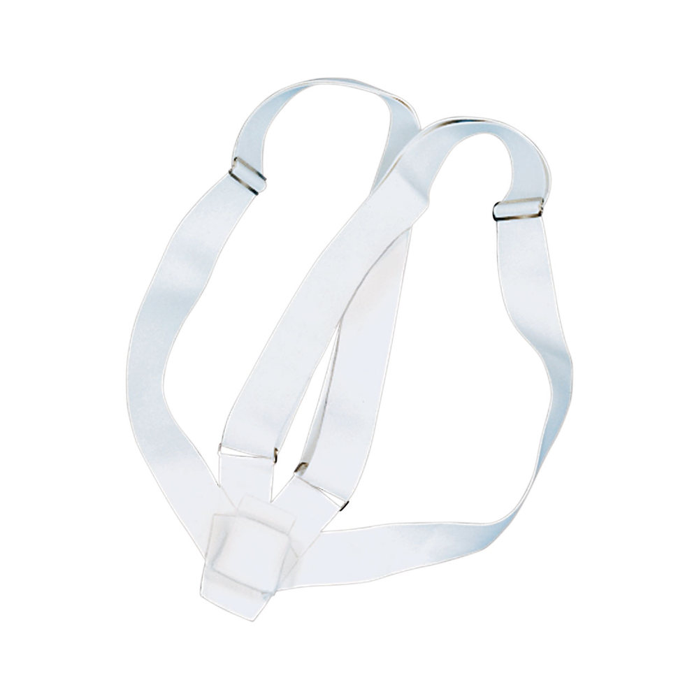 Carrying Belt, White Web, Double