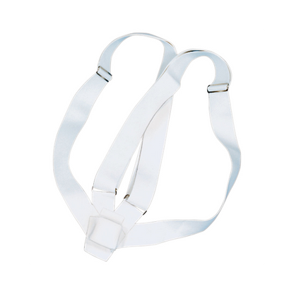 Carrying Belt, White Web, Double