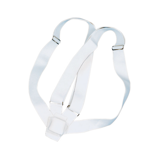 Carrying Belt, White Web, Double