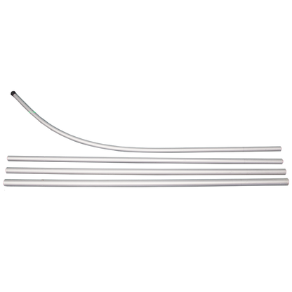 Economy 4 Section Pole with Rigid Tip w/Black Clip