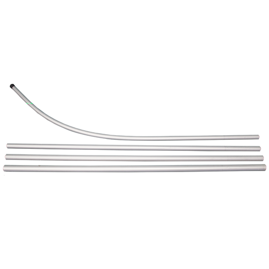 Economy 4 Section Pole with Rigid Tip w/Black Clip