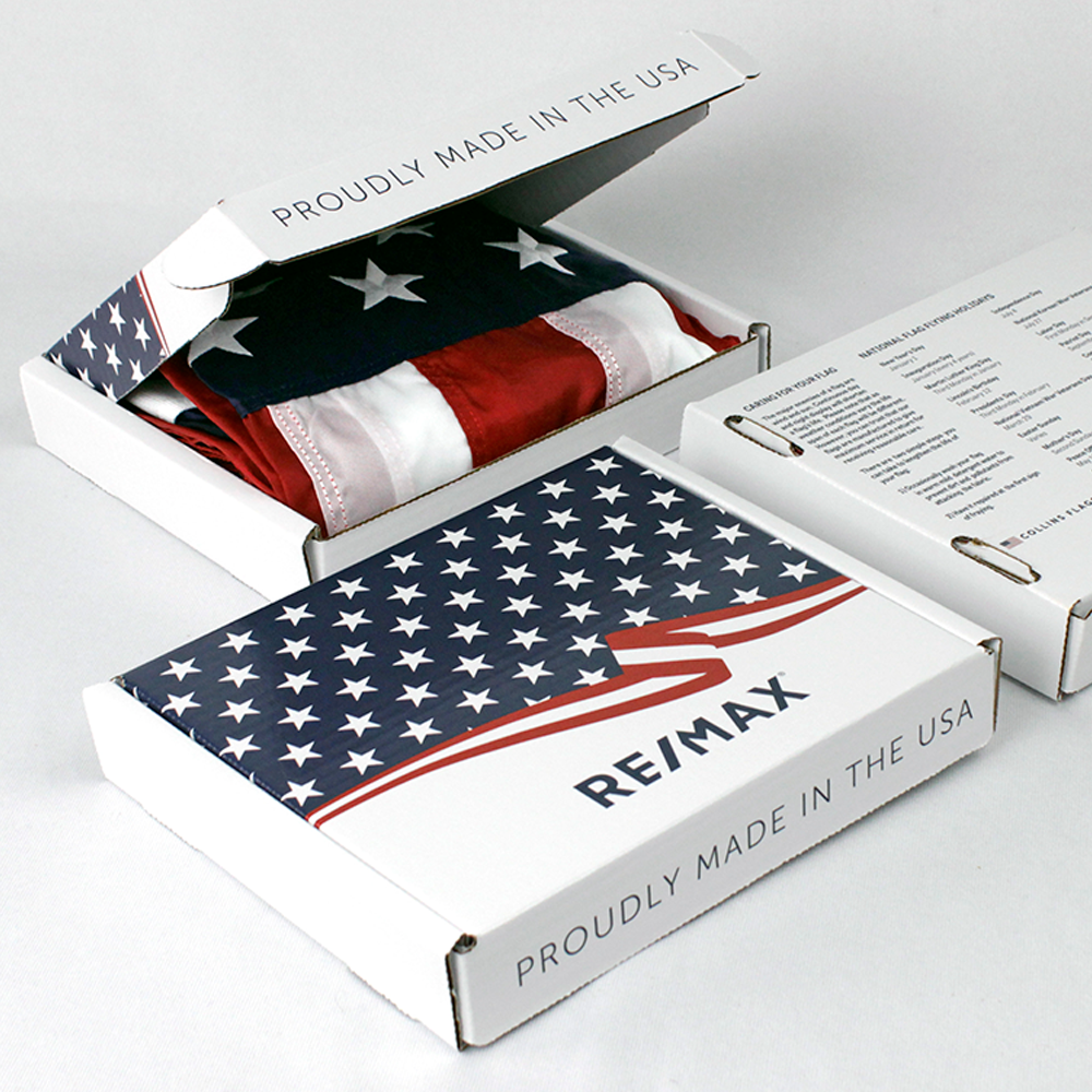 American Nylon 3 X 5 Flag with REMAX Box