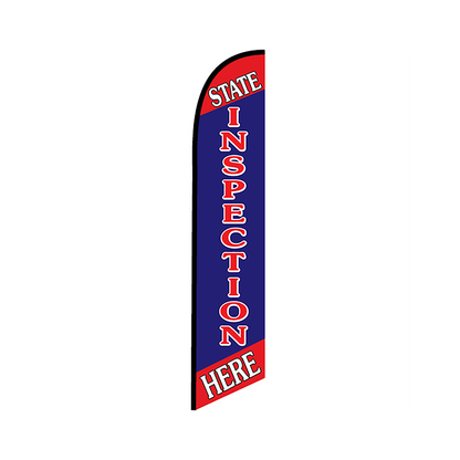 State Inspection Knit Poly Banner
