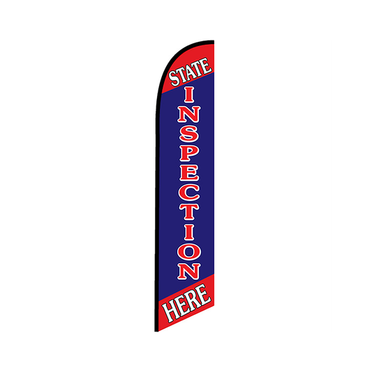 State Inspection Knit Poly Banner