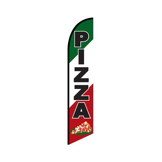 Pizza Knit Poly Banner