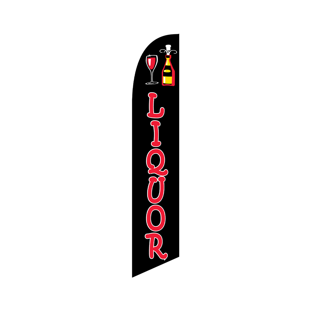 Liquor Knit Poly Banner