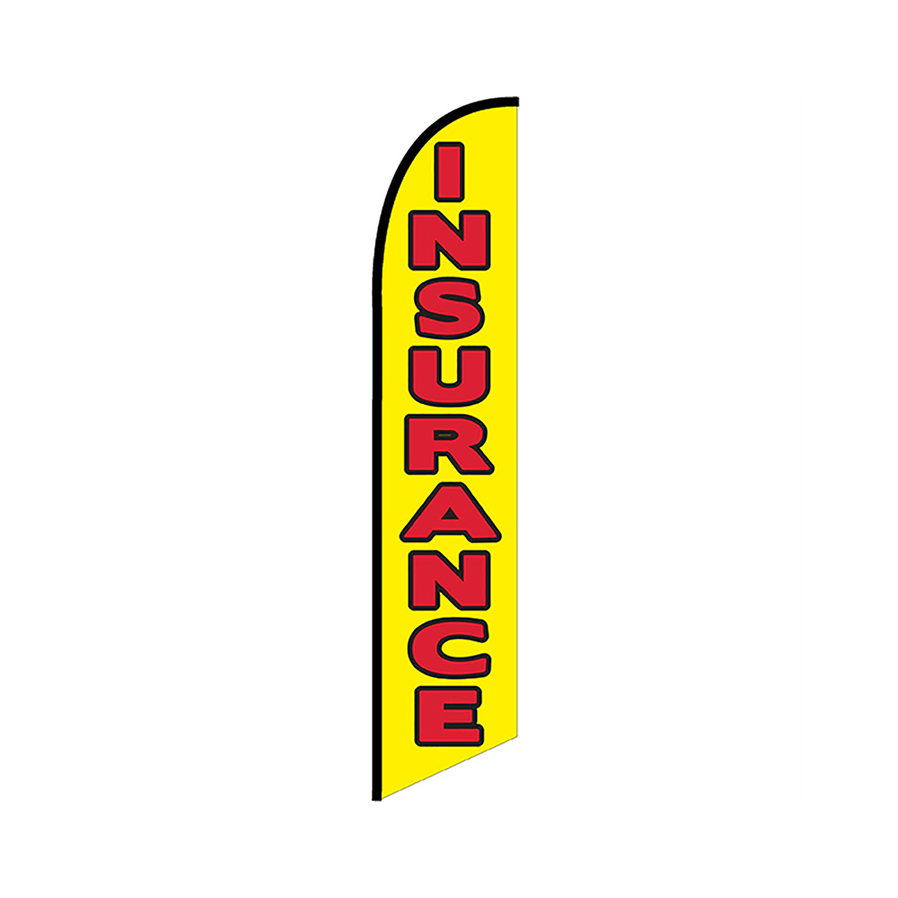 Insurance Knit Poly Banner Yellow – Collins Flags