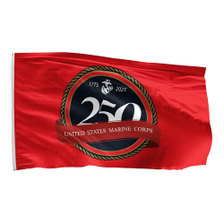 Marines 250 Flag