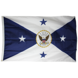 Vice Chief of Naval Operations 3 X 5 with Header and Grommet