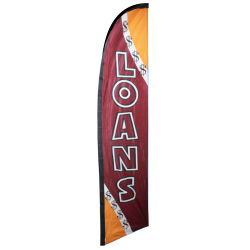 Loans$ Knit Poly Banner